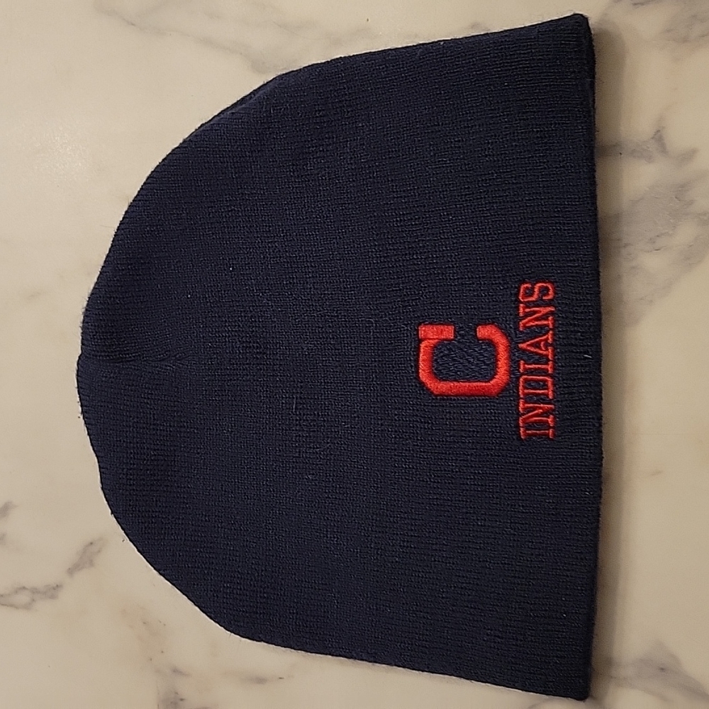 Cleveland Indians beanie hat